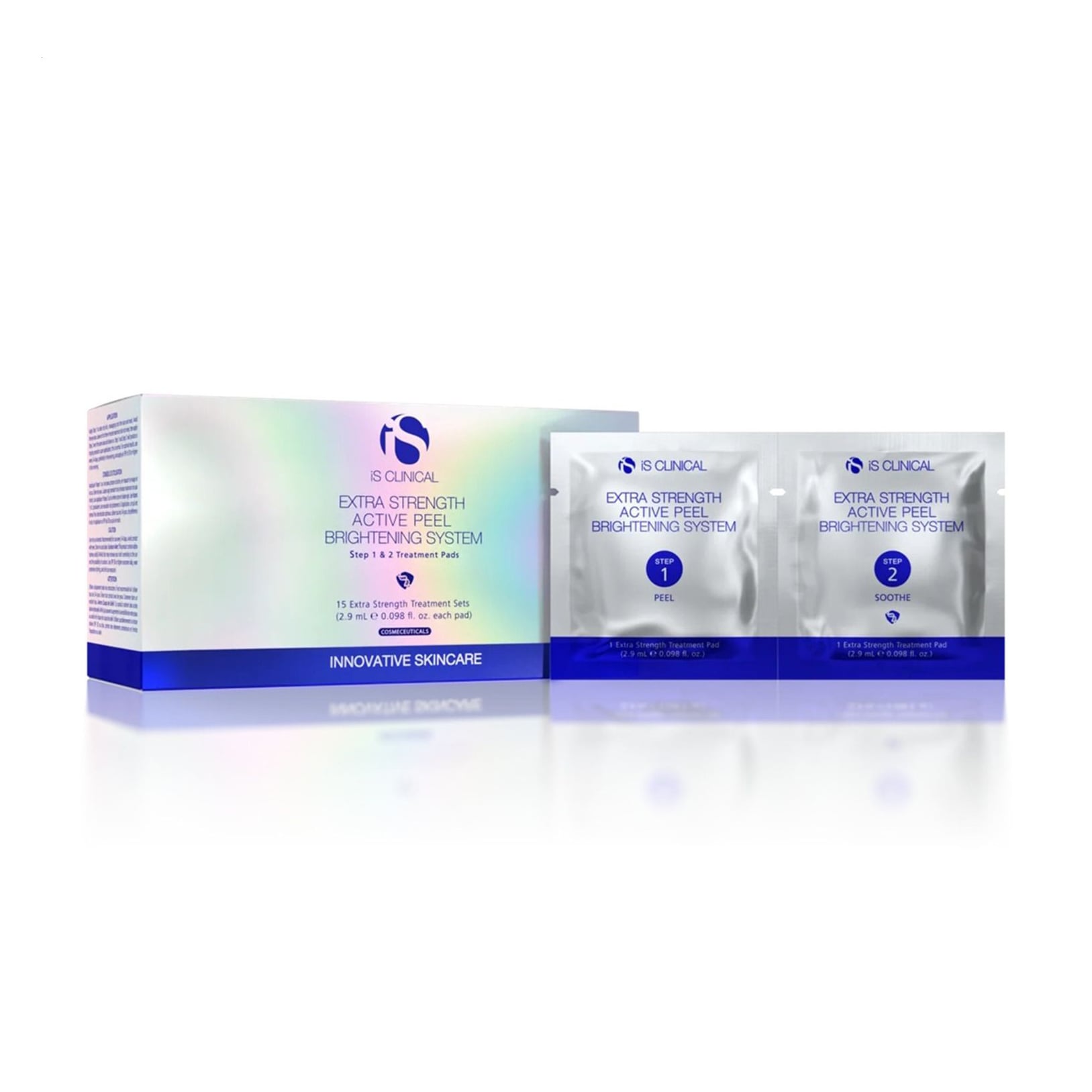 Пілінг-система для обличчя iS Clinical Extra Strength Active Peel Brightening System (крок 1, 15*2.9 мл + крок 2, 15*2.9 мл)